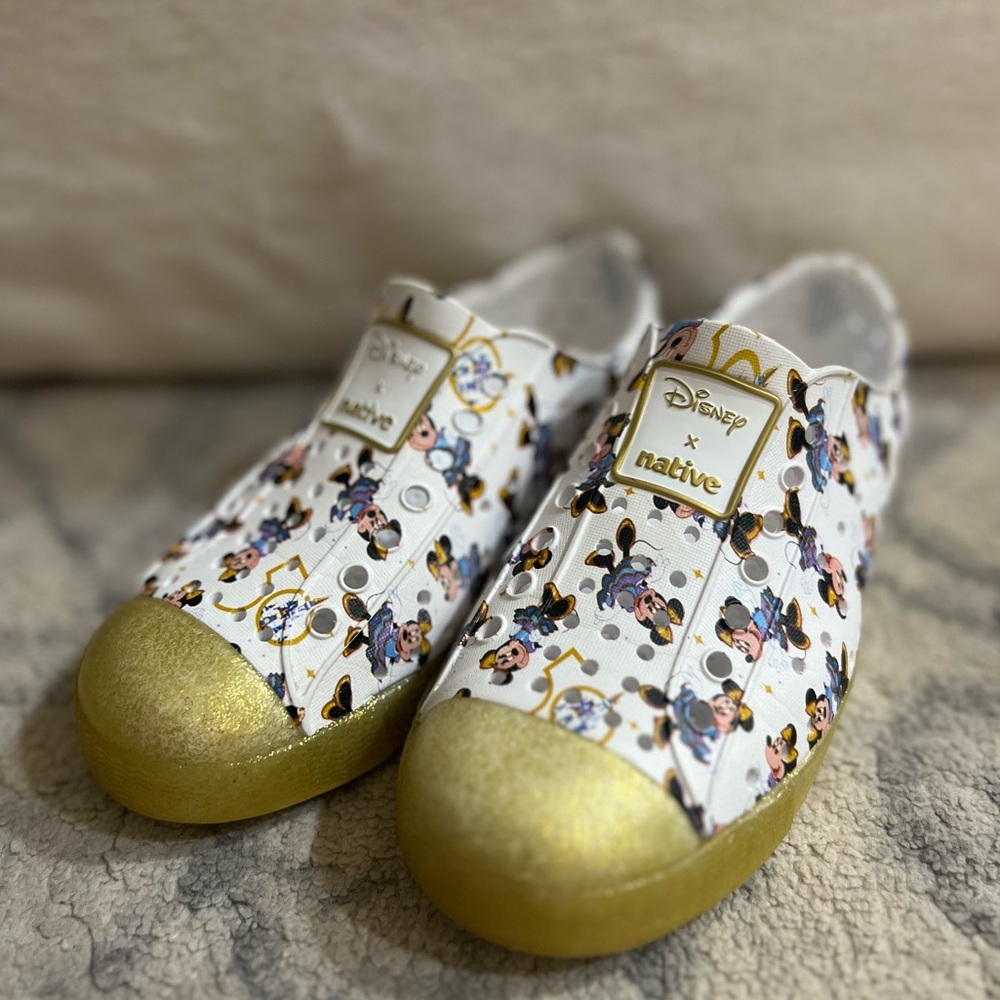 Disney X Native Minnie Mouse 50th anniversary shoes